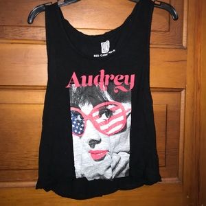 RCN Red Carpet Noir Audrey Hepburn Tank